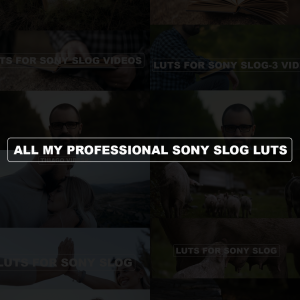 All my Professional LUTs for Sony Slog Videos + Future Looks Included