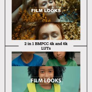 BMPCC 4K 6K LUTs Super Pack 9 Cinematic Presets | Blackmagic Pocket Cinema Camera Color Grading | Film Look Digital Download