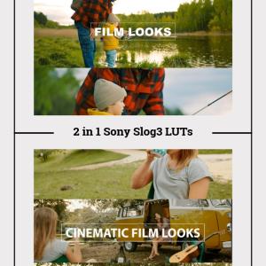 2 in 1 Sony Slog3 LUTs Pack - Ultimate Color Grading Presets Bundle for Professional Video Editors, Filmmakers, and Content Creators