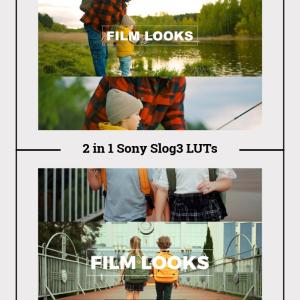 2 in 1 Sony Slog3 LUTs Pack - Ultimate Color Grading Presets Bundle for Professional Video Editors, Filmmakers, and Content Creators