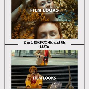 Cinematic LUTs for BMPCC 4K & 6K | 2-in-1 Super Pack | DaVinci Resolve, Premiere Pro, Final Cut Compatible